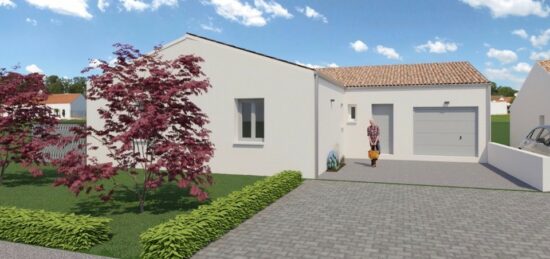 Maison neuve à Saint-Rogatien, Nouvelle-Aquitaine