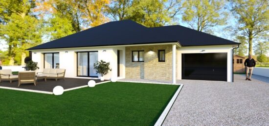 Maison neuve à Noyers-Bocage, Normandie