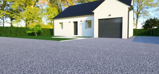 Maison neuve à Noyers-Bocage, Normandie