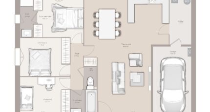 Champdieu Maison neuve - 2230618-4586modele820190419SvpMs.jpeg Maisons France Confort