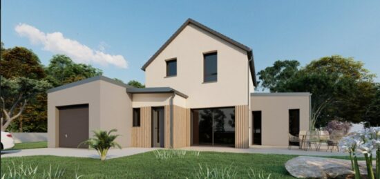 Maison neuve à Créhen, Bretagne