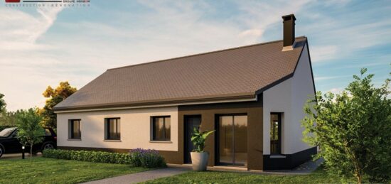 Maison neuve à Eu, Normandie