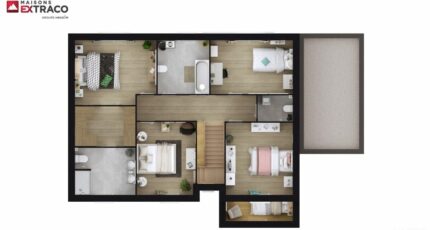 Épieds Maison neuve - 2317885-3510modele1020230823y9pU6.jpeg Maisons France Confort