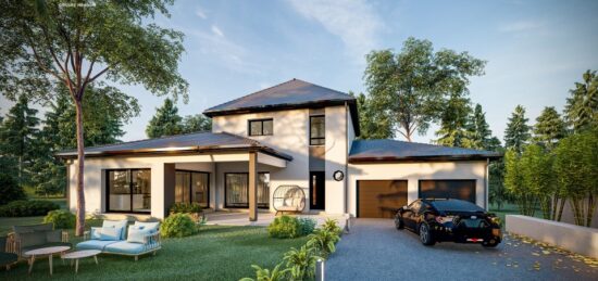 Maison neuve à Épieds, Normandie