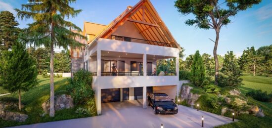 Maison neuve à Versailles, Île-de-France