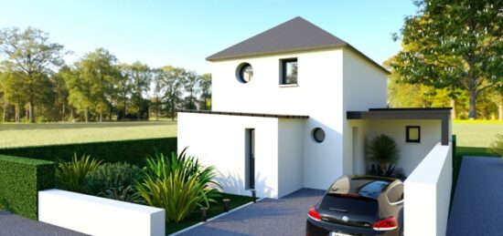 Maison neuve à Guidel, Bretagne