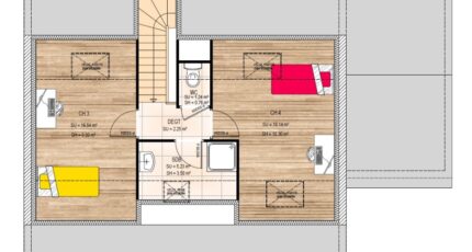 Jarzé Maison neuve - 2320377-939modele1020230317GNVcg.jpeg Maisons France Confort