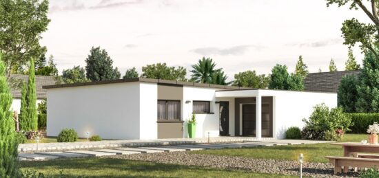 Maison neuve à Briec, Bretagne