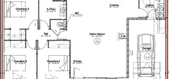 Maison neuve à , Sarthe