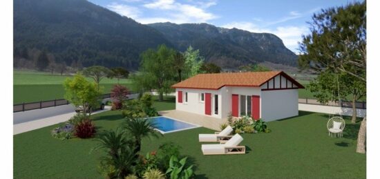 Maison neuve à Sames, Nouvelle-Aquitaine