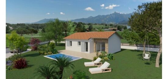 Maison neuve à Sames, Nouvelle-Aquitaine