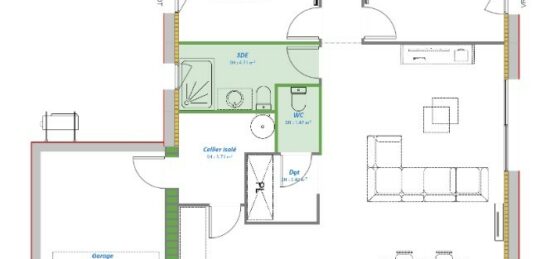 Maison neuve à , Calvados