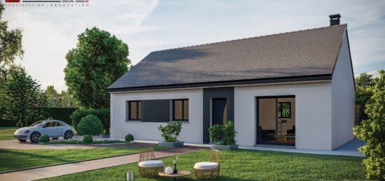 Maison neuve à Fourmetot, Normandie