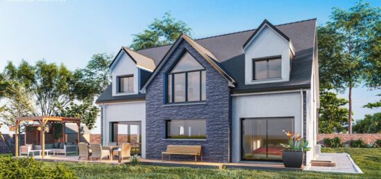 Maison neuve à Fourmetot, Normandie