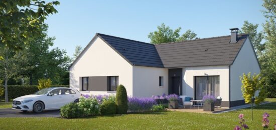 Maison neuve à Bouelles, Normandie