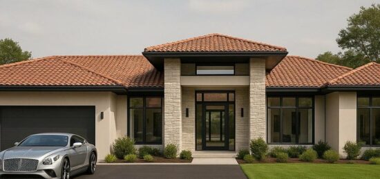 Maison neuve à Gourdon, Occitanie