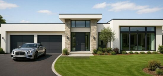 Maison neuve à Gourdon, Occitanie