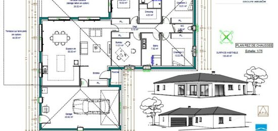 Maison neuve à , Haute-Vienne