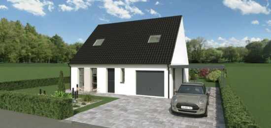 Maison neuve à Saint-Omer, Hauts-de-France