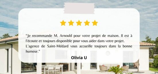 Maison neuve à Arsac, Nouvelle-Aquitaine