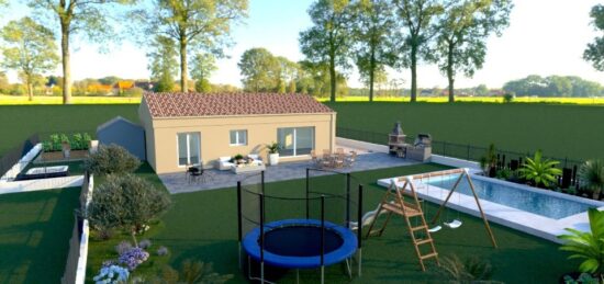 Maison neuve à Marseillan, Occitanie