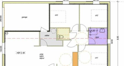 La Barre-de-Monts Maison neuve - 2251810-255373_premevere-nh-garage-a-gauche-3-chambres.jpg Maisons France Confort