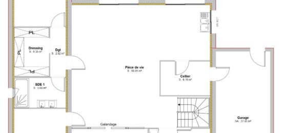 Maison neuve à , Tarn-et-Garonne