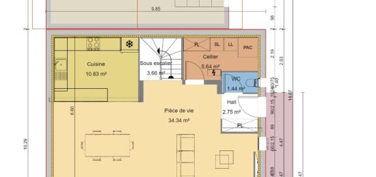 Maison neuve à , Hautes-Alpes