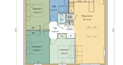 Chabottes Maison neuve - 2290435-7183modele1020230116QQipy.jpeg Maisons France Confort