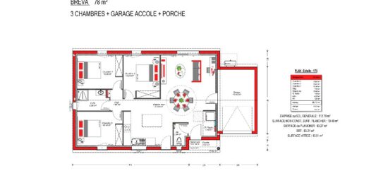 Maison neuve à , Charente