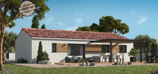 Maison neuve à Mazères, Occitanie