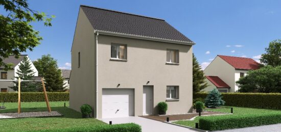 Maison neuve à Berméricourt, Grand Est