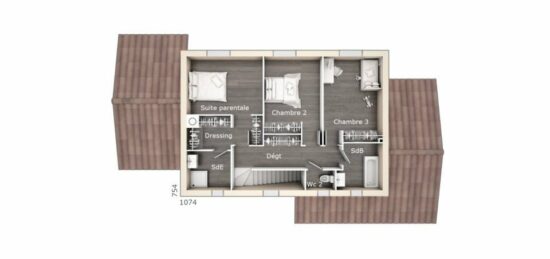 Maison neuve à , Hérault