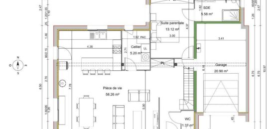 Maison neuve à , Calvados