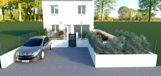 Maison neuve à Aspiran, Occitanie