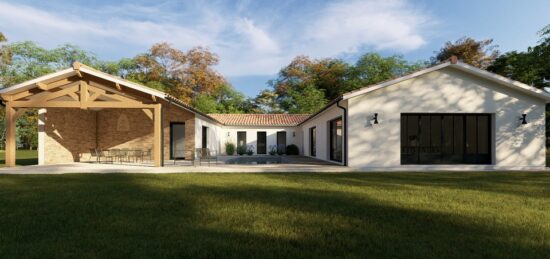 Maison neuve à Prayssac, Occitanie