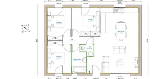 Maison neuve à , Eure