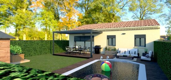 Maison neuve à Roquemaure, Occitanie