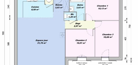 Maison neuve à , Drôme