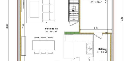 Maison neuve à , Var