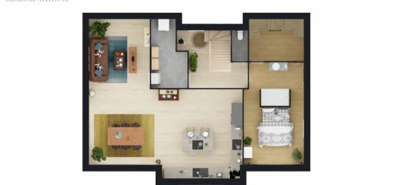 Maison neuve à , Calvados