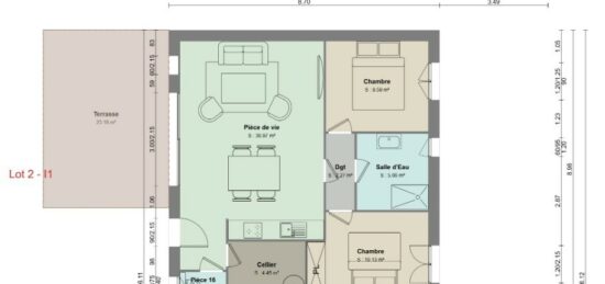 Maison neuve à , Var