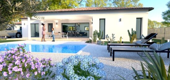 Maison neuve à Laurac-en-Vivarais, Auvergne-Rhône-Alpes