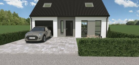 Maison neuve à Guînes, Hauts-de-France