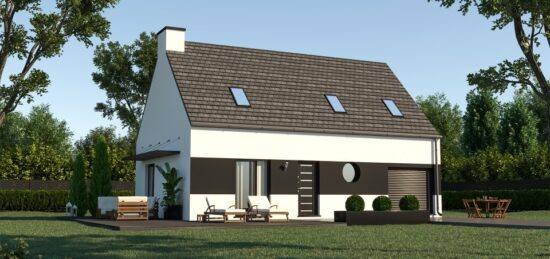 Maison neuve à Le Folgoët, Bretagne