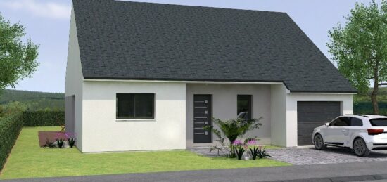 Maison neuve à Jarzé, Pays de la Loire