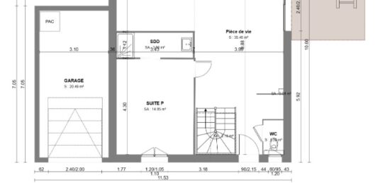 Maison neuve à , Ain