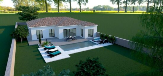 Maison neuve à Lugos, Nouvelle-Aquitaine