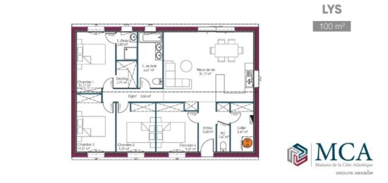 Maison neuve à , Charente-Maritime