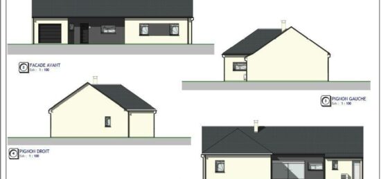 Maison neuve à Marcillé-la-Ville, Pays de la Loire